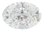 2.01 Carat E VVS1 Oval Lab Diamond For Discount