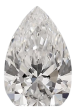 1.25 Carat D VVS2 Pear Lab Diamond Hot on Sale