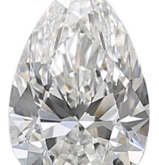 0.92 Carat F VVS1 Pear Natural Diamond Discount