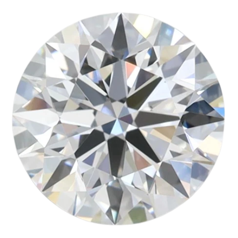 1.17 Carat D IF Round Lab Diamond Fashion