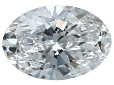 1.45 Carat D VS1 Oval Lab Diamond Online Hot Sale