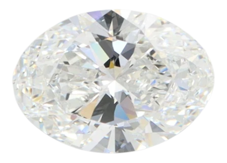 1.43 Carat F VS1 Oval Lab Diamond Cheap