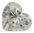 0.64 Carat J VS2 Heart Natural Diamond Cheap