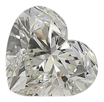 0.64 Carat J VS2 Heart Natural Diamond Cheap