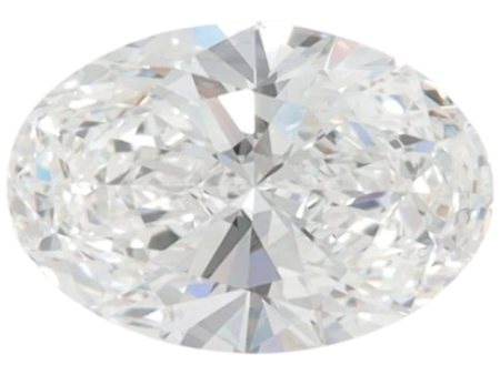 1.36 Carat E VVS1 Oval Lab Diamond Sale