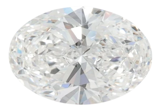 1.36 Carat E VVS1 Oval Lab Diamond Sale