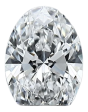 0.81 Carat D VVS2 Oval Lab Diamond Online Sale