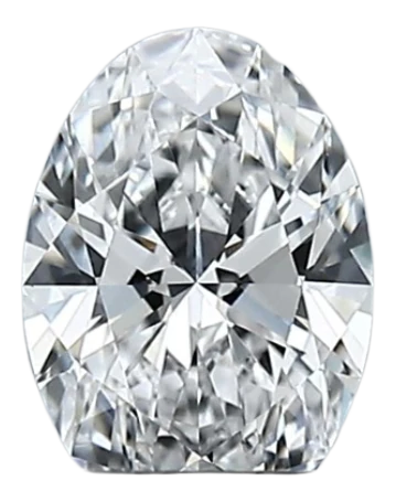 0.81 Carat D VVS2 Oval Lab Diamond Online Sale