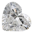 1.09 Carat F IF Heart Natural Diamond Supply