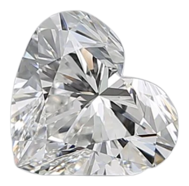 1.09 Carat F IF Heart Natural Diamond Supply