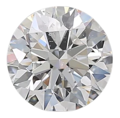 1.2 Carat E SI2 Round Natural Diamond For Discount