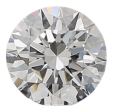 0.72 Carat H VS1 Round Natural Diamond on Sale