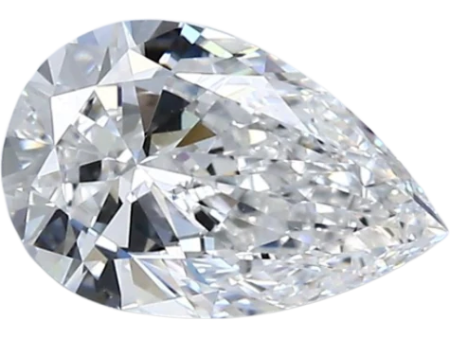 1.02 Carat E VS1 Pear Natural Diamond Hot on Sale