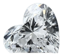 1.34 Carat D VVS2 Heart Lab Diamond Online Sale