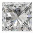 0.8 Carat F VVS2 Princess Natural Diamond Online