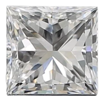 0.8 Carat F VVS2 Princess Natural Diamond Online