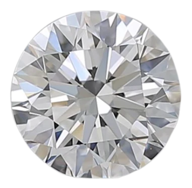 1.03 Carat E VS2 Round Natural Diamond For Discount