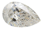 1.12 Carat G VVS2 Pear Lab Diamond Fashion