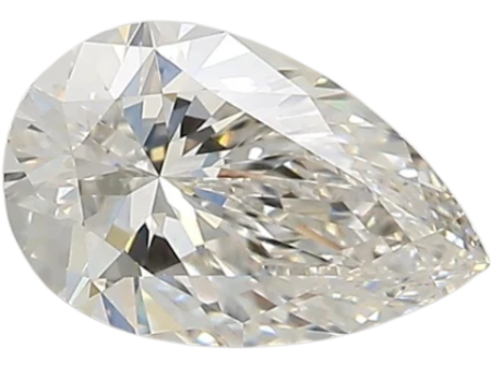 1.12 Carat G VVS2 Pear Lab Diamond Fashion