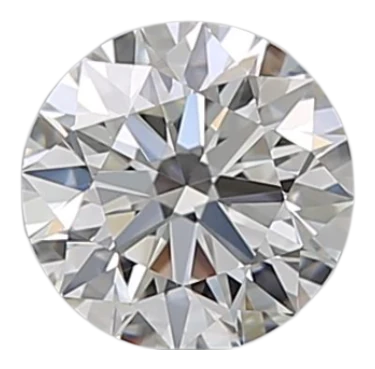 0.7 Carat H VS2 Round Natural Diamond on Sale