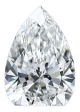 1.28 Carat E VS1 Pear Lab Diamond For Discount