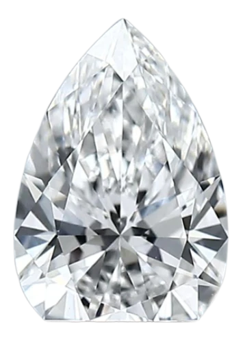 1.28 Carat E VS1 Pear Lab Diamond For Discount