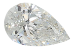 1.01 Carat E VS1 Pear Lab Diamond For Cheap