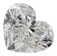 1.01 Carat F VS2 Heart Natural Diamond Cheap