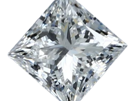 1.27 Carat E VS2 Princess Lab Diamond For Sale