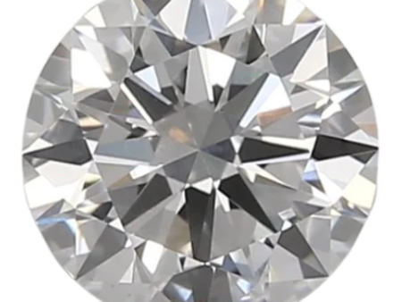 0.87 Carat E VS1 Round Lab Diamond For Sale