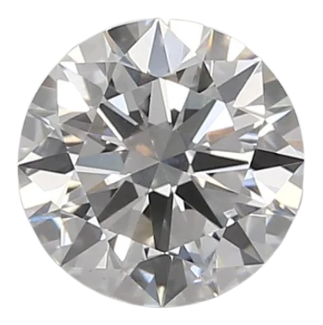 0.87 Carat E VS1 Round Lab Diamond For Sale