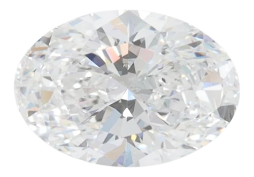 1.26 Carat D VVS2 Oval Lab Diamond Hot on Sale