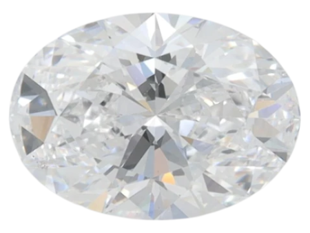 1.4 Carat D VS1 Oval Lab Diamond For Cheap