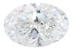 1.02 Carat D VVS2 Oval Lab Diamond Hot on Sale