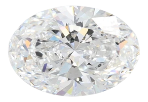 1.1 Carat E VVS2 Oval Lab Diamond Cheap