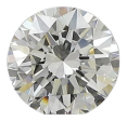 0.72 Carat I SI1 Round Natural Diamond Sale