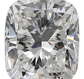 1.01 Carat F VS2 Elongated Cushion Natural Diamond For Cheap