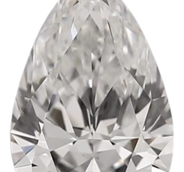 1.35 Carat D VVS2 Pear Lab Diamond For Sale