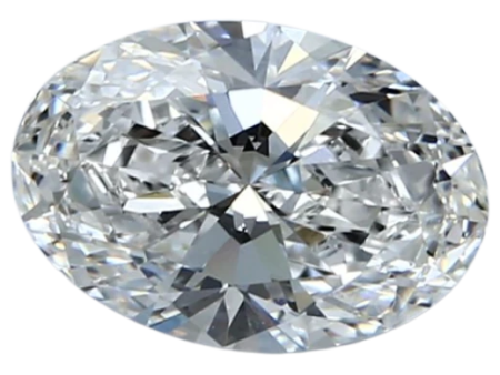 1.38 Carat D VS1 Oval Lab Diamond Discount