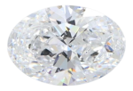 1.11 Carat D VVS2 Oval Lab Diamond For Discount