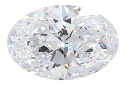 1.11 Carat D VVS2 Oval Lab Diamond For Discount