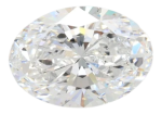 1.07 Carat D VVS1 Oval Lab Diamond Hot on Sale