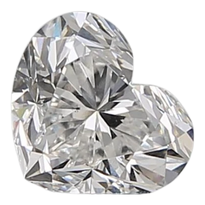 0.7 Carat E SI1 Heart Natural Diamond Supply