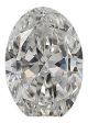 0.72 Carat G VVS2 Oval Natural Diamond Sale