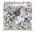 0.83 Carat H VS1 Princess Natural Diamond Sale