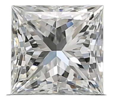 0.83 Carat H VS1 Princess Natural Diamond Sale