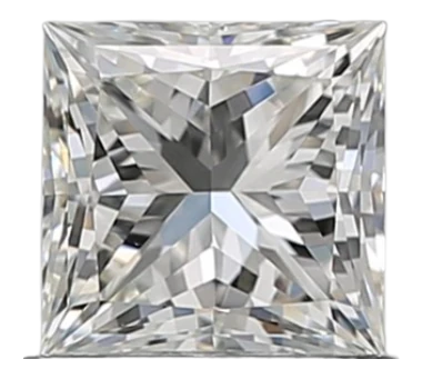 0.83 Carat H VS1 Princess Natural Diamond Sale