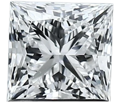 1.06 Carat E VVS2 Princess Lab Diamond Online Hot Sale