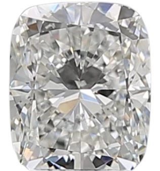 0.7 Carat G VS2 Elongated Cushion Natural Diamond on Sale