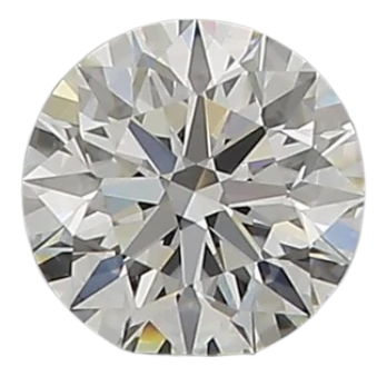 0.3 Carat H VVS2 Round Natural Diamond Hot on Sale